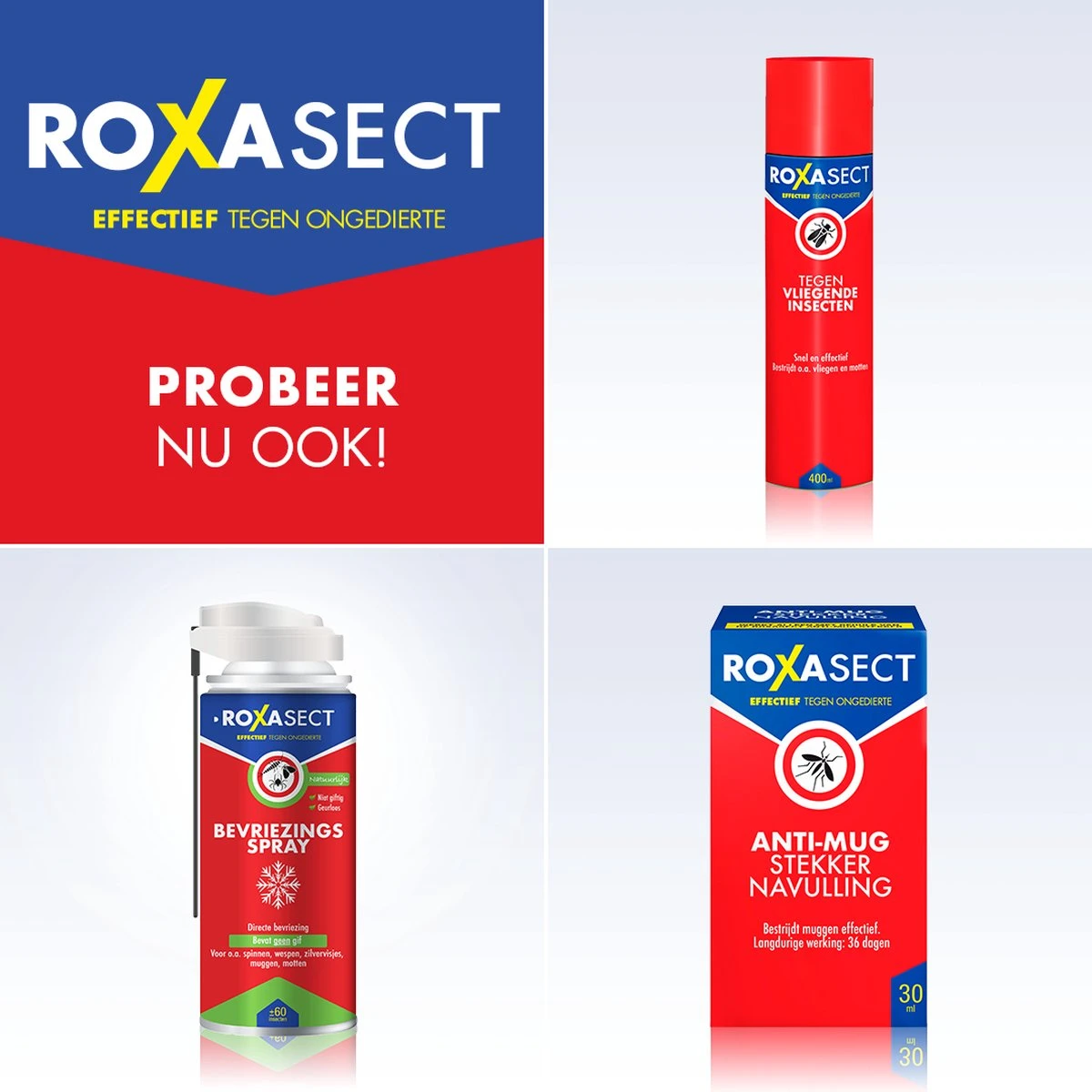 Roxasect Anti-Mug Muggenstekker - Voordeelverpakking - 2 Stuks - Afbeelding 2
