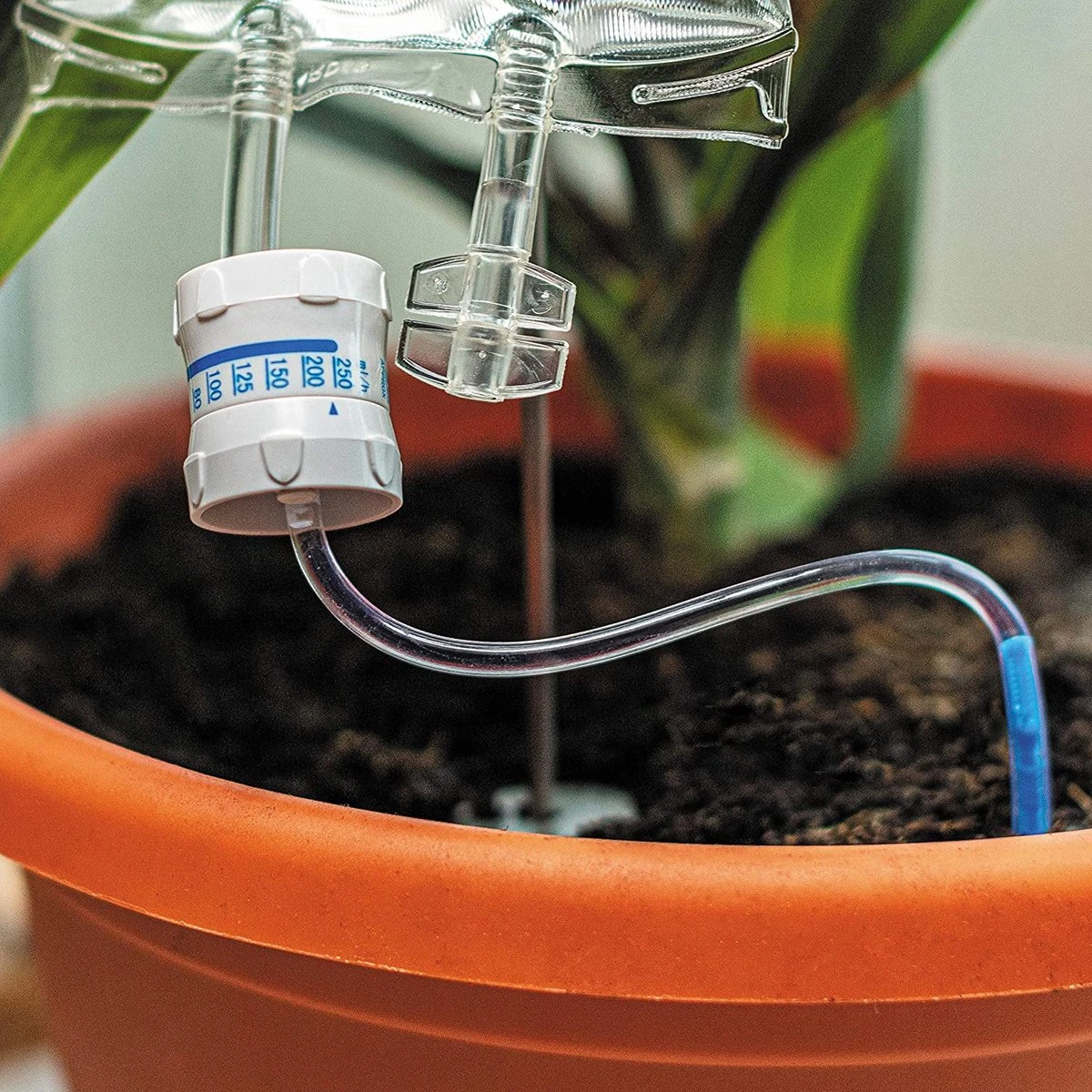 Woonaccessoires- Automatisch Watergeef Systeem | Plantenwaterer - Life Support Irrigatieapparaat | Druppelaar Kamerplanten - | Planten Watergever Met Druppelsysteem 350ml - Afbeelding 4
