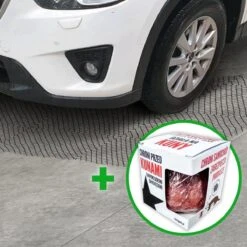 VerminBuster Anti Marter Mat Voor Onder Auto - Inclusief Afweermiddel - 200 X 150 Cm - Marterverjager - Steenmarter Verjager Auto