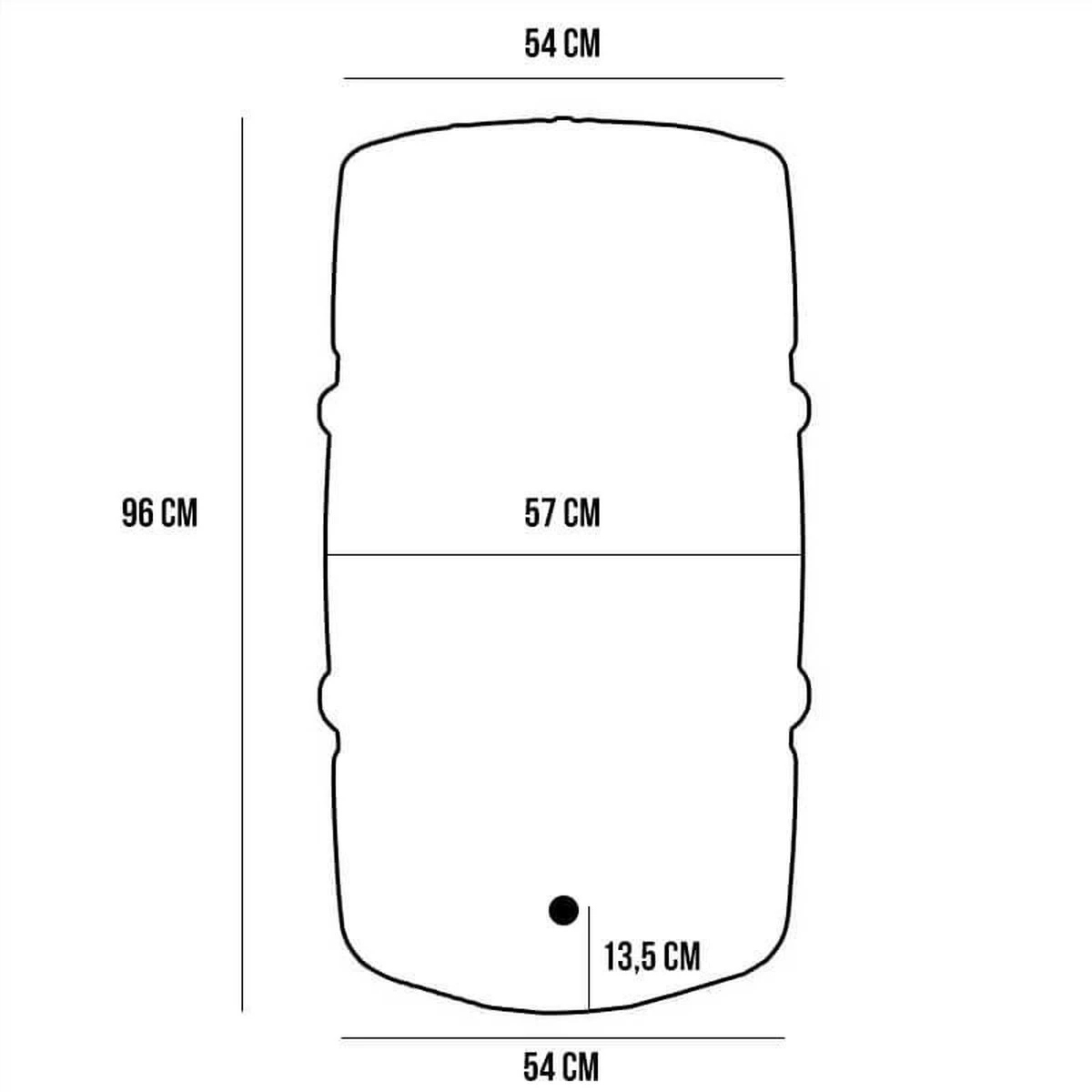 Harcostar Regenton 227 Liter - Groen - Afbeelding 6