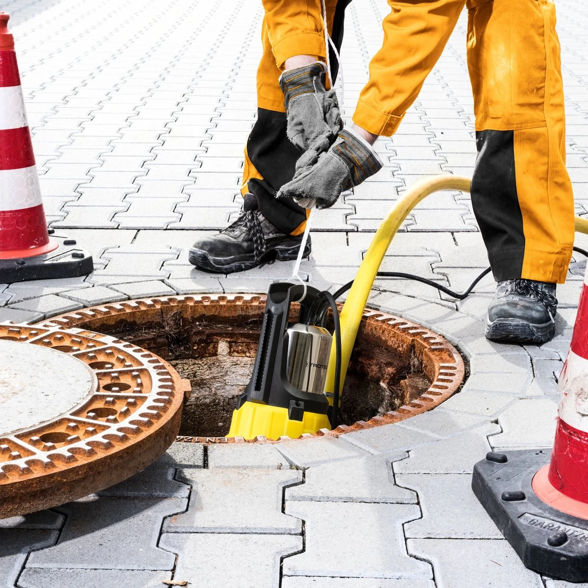 TROTEC Dompelpomp-vuilwater TWP 9000 ES - Afbeelding 5