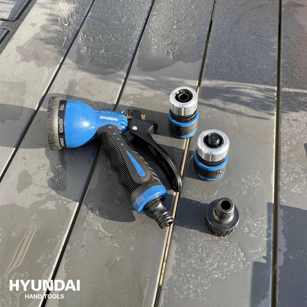 Hyundai Sproeiset Deluxe 4-delig - Geschikt Voor 13 Mm (1/2) En 15 Mm (5/8) - Ergonomische Design - Roestvrij Staal - Afbeelding 7