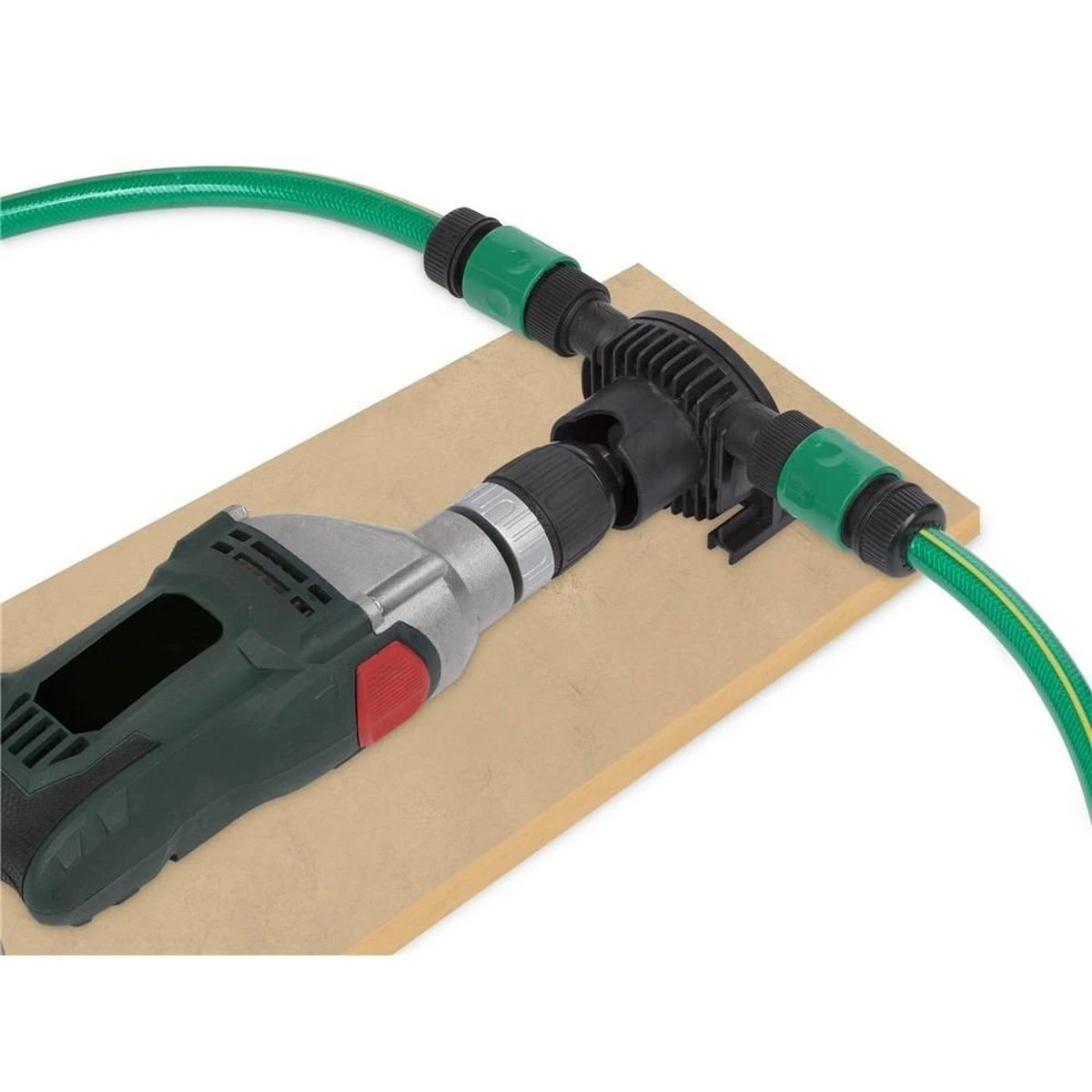 Kinzo Waterpomp Gedreven Door Boormachine - Vloeistoffen - 5 Delig - Afbeelding 2