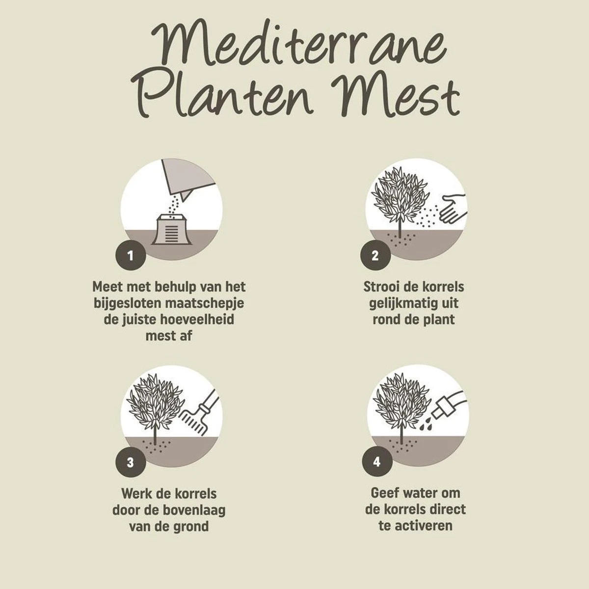 Pokon Mediterrane Planten Mest - 1kg - Meststof - 3-in-1 Werking - Afbeelding 3