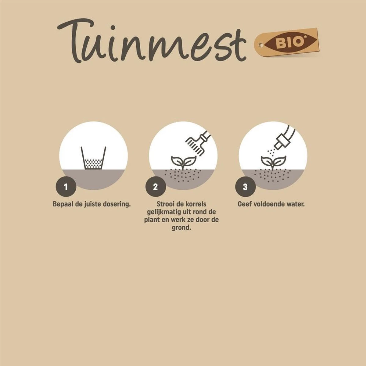 Pokon Bio Tuinmest - 5kg - Meststof (universeel) - 120 Dagen Voeding - Afbeelding 4