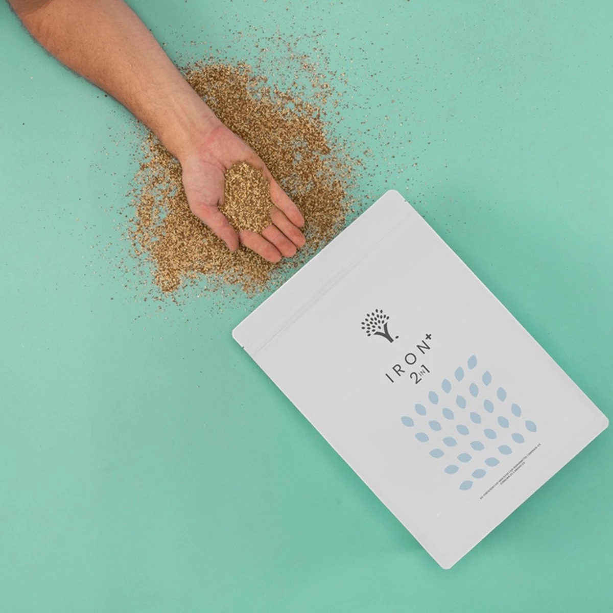 Gazonmest Met Ijzersulfaat Voor 100m²Gras | Gazon Meststof Met Ijzer | Mos Bestrijding & Gras Bemesting In Één | Ideaal Voor Meststofstrooier | Gazonbemesting - Afbeelding 7