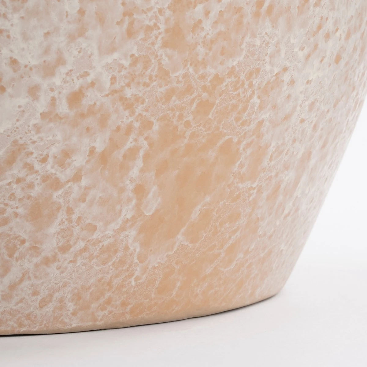 Mica Decorations Lester Bloempot - H31 X Ø33 Cm - Terracotta - Crème - Afbeelding 4