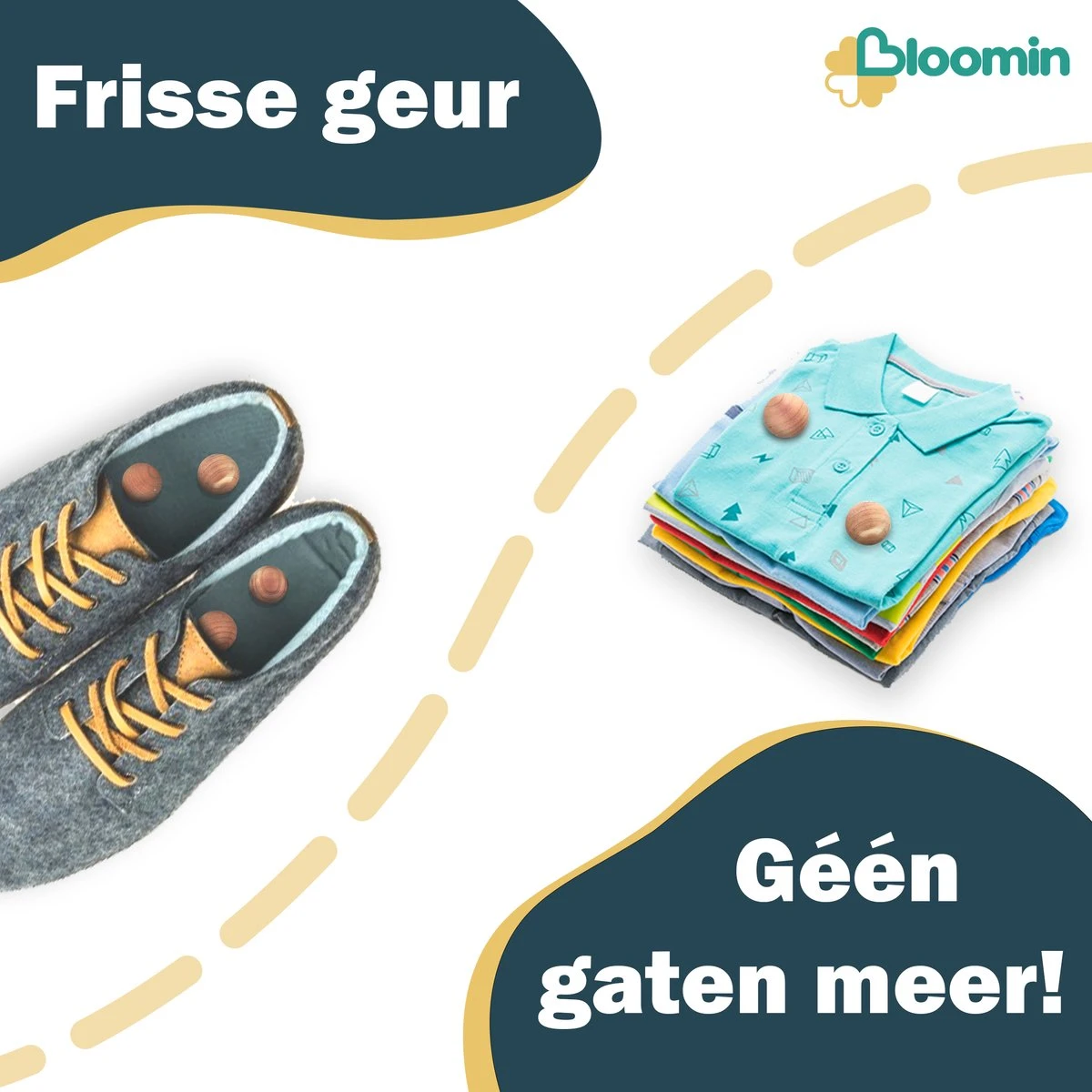 Bloomin Mottenballen - 40 Stuks + 2x Schuurpapier - Cederhout Tegen Motten - Mottenval - Motten Bestrijden - Anti Motten - Afbeelding 3