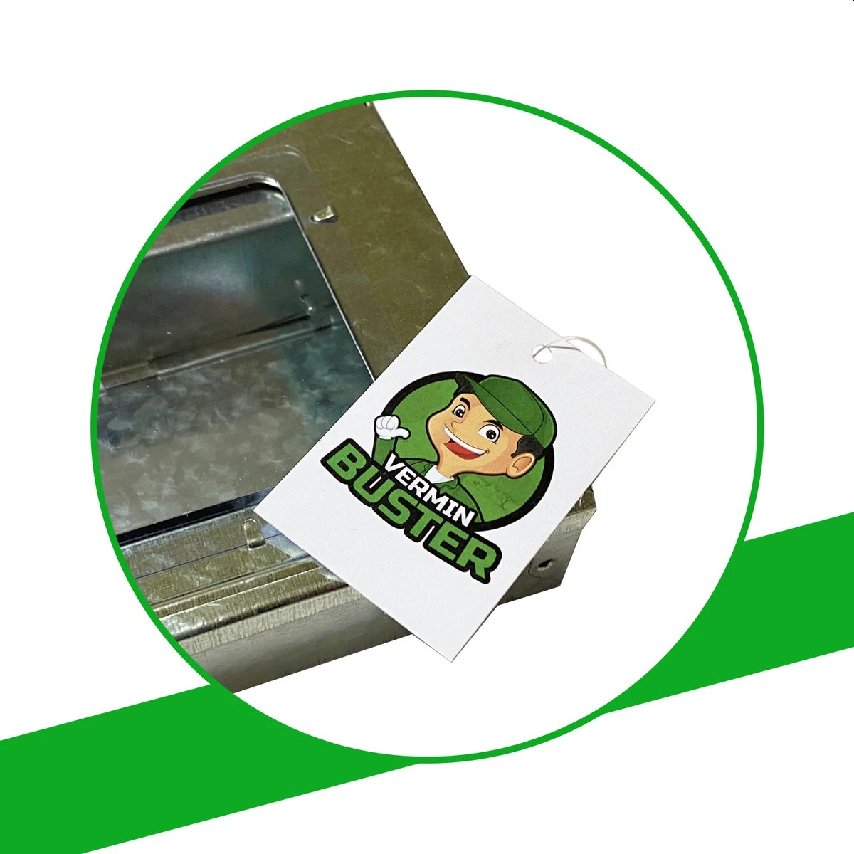 VerminBuster Diervriendelijke Muizenval - Geschikt Voor Meerdere Muizen - Rechthoek Inloopval - Afbeelding 4