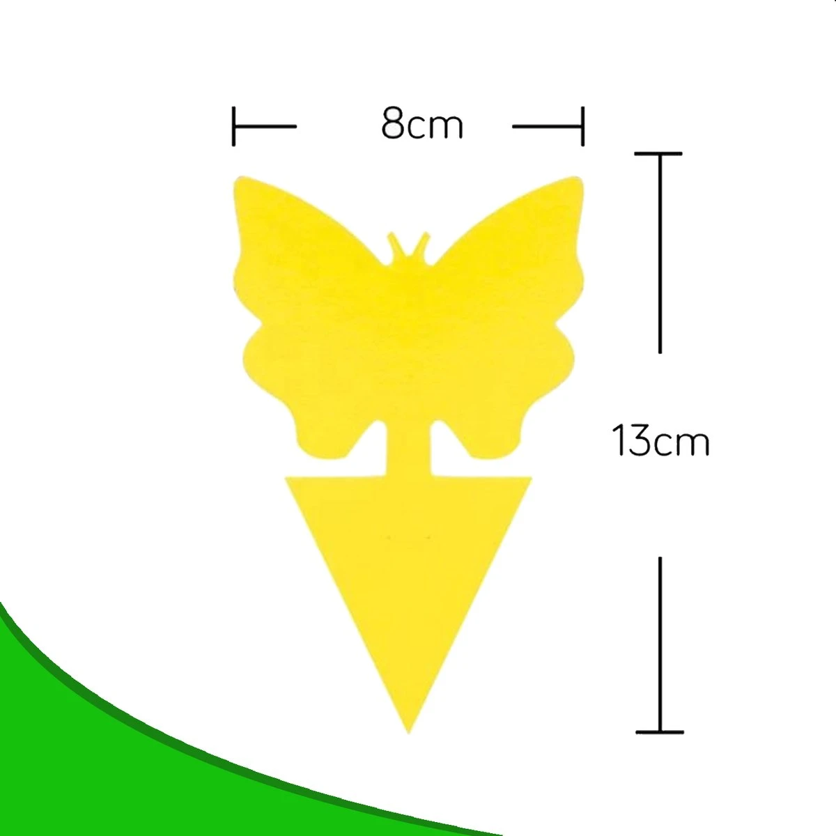 Merkloos Dayshake Rouwvliegjes Vangkaarten 24 Stuks - Vliegenvanger Plak Klavertjes - Fruitvliegjes Vanger - Varenrouwmug Bestrijden - Afbeelding 5