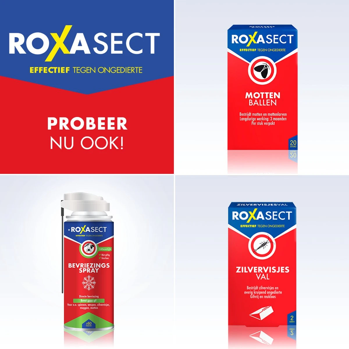 Roxasect Spray Tegen Zilvervisjes 400ml + Zilvervisjesval - Combipack - Afbeelding 5