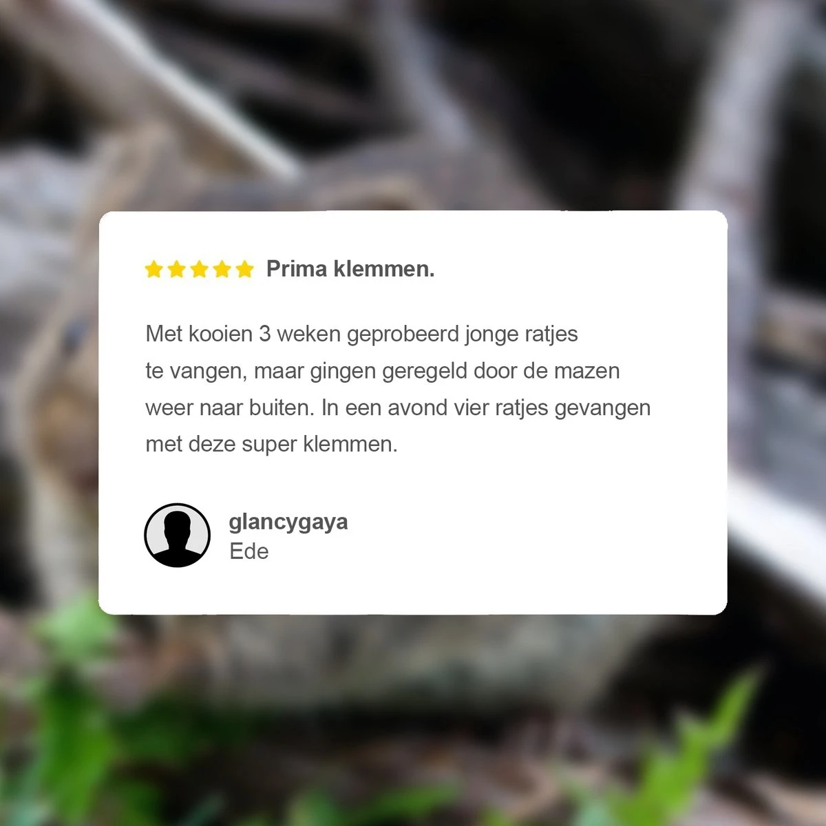 VerminBuster Rattenval 6 Stuks - Rattenklemmen Voor Binnen & Buiten - Zonder Rattenvergif - Afbeelding 6