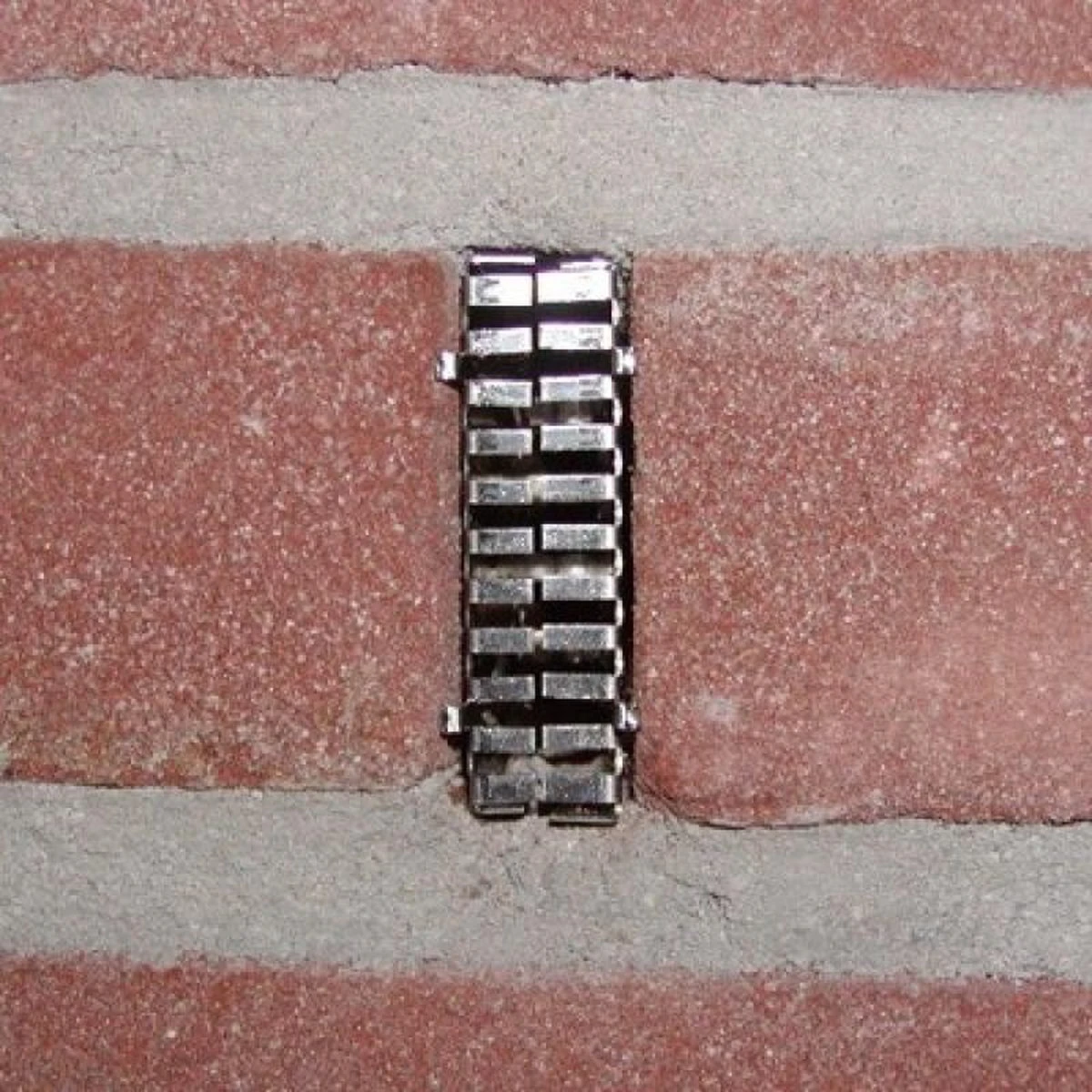 10stuks Bijenbekjes/stootvoegroosters RVS 5 Cm / 50 Mm - Stootvoegbeschermers - Ongediertebestrijding Voor De Spouwmuur - Afbeelding 2