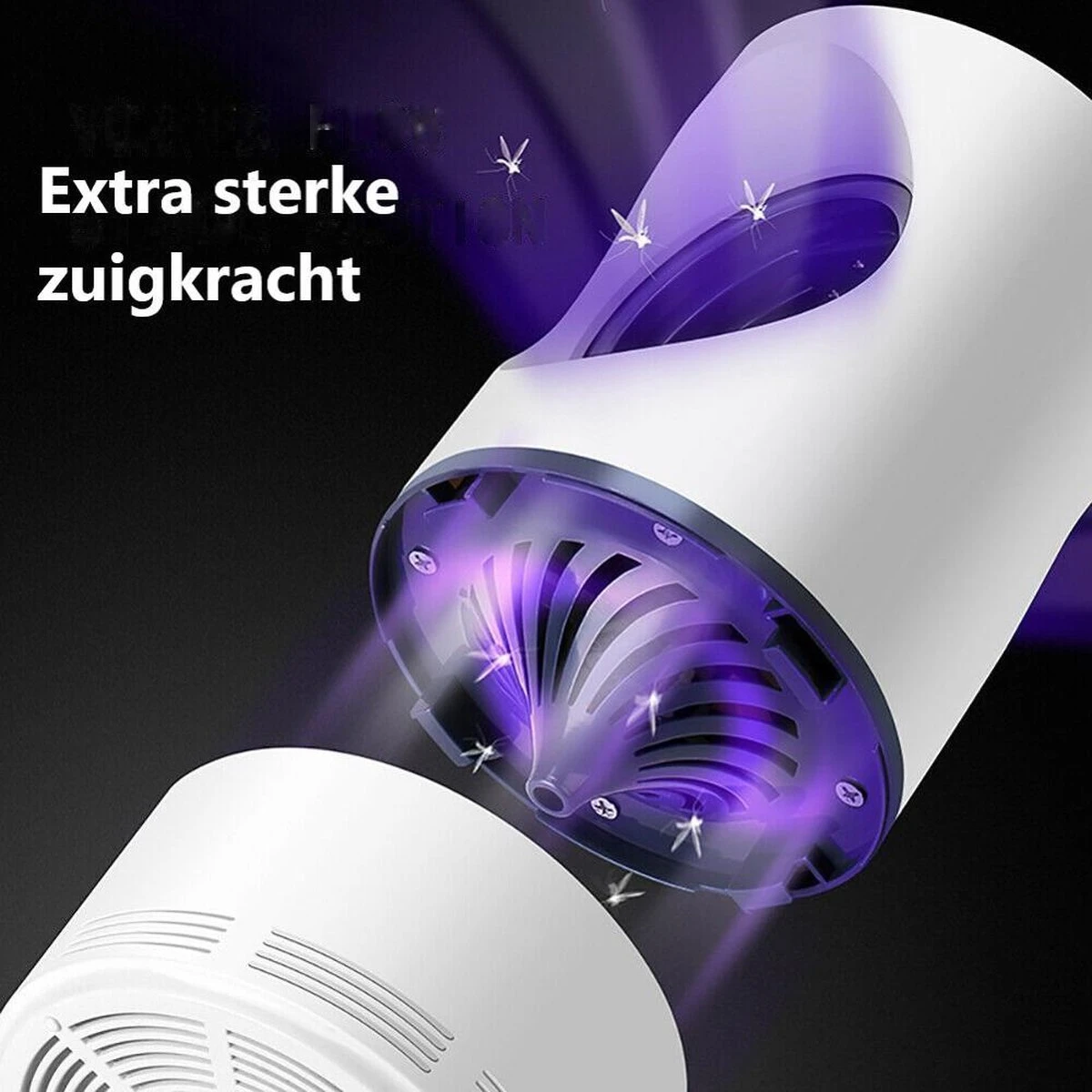 Merkloos Elektrische UV Muggenlamp - Muggenlamp -Vliegenlamp- Insectenlamp- Krachtige Insectenlamp - Afbeelding 2