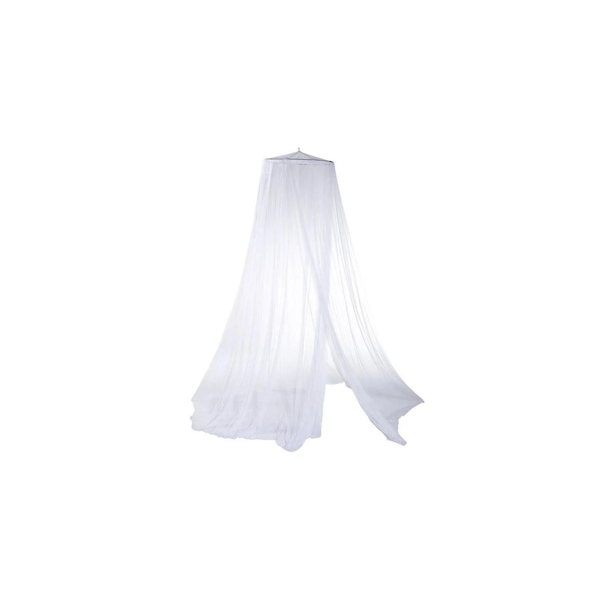 Merkloos Muskietennet Voor Over Het Bed – Klamboe – Muggen Net – Geschikt Voor 1 Persoons Bed En Twijfelaar - 40 X 230 X 630 Cm - Afbeelding 3