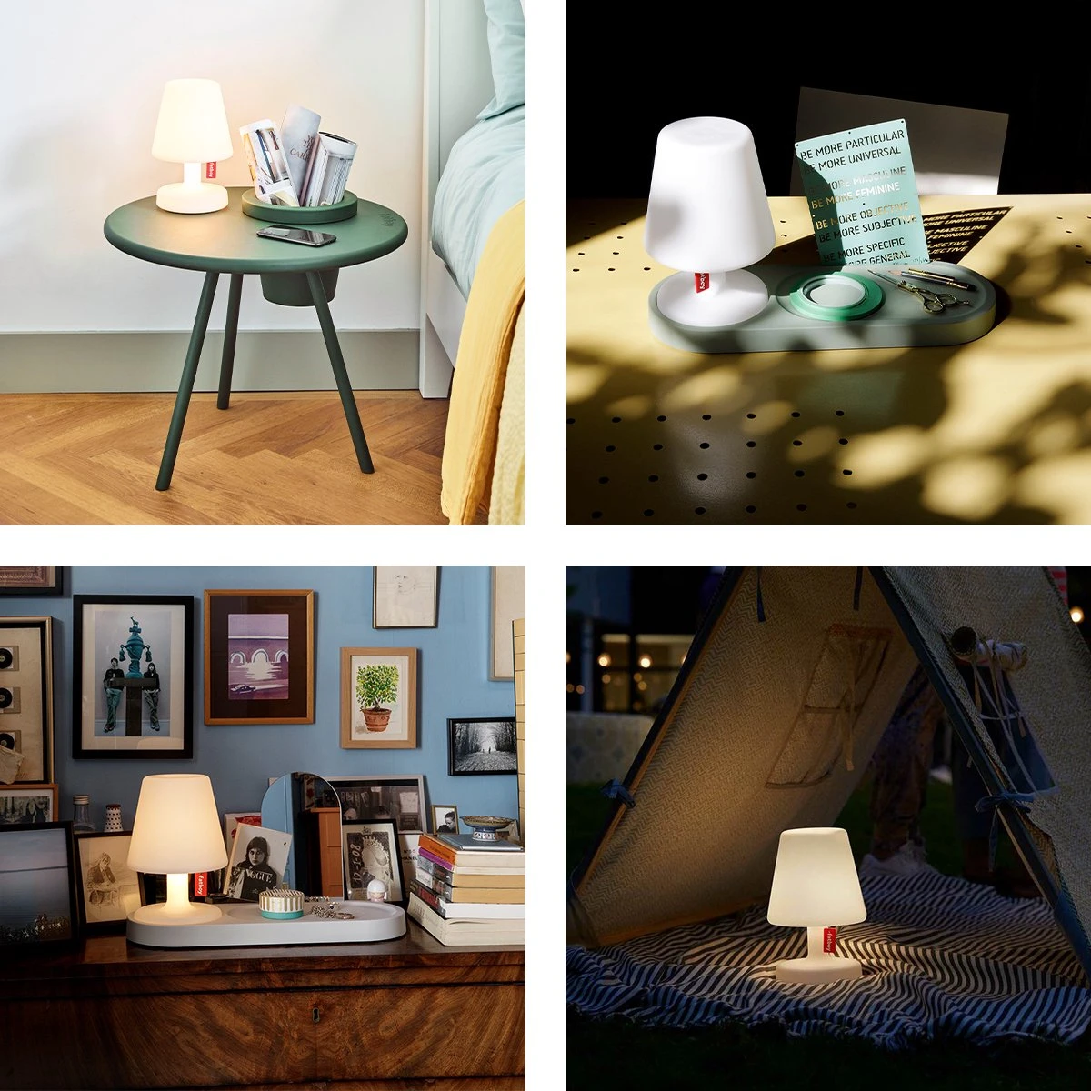Fatboy Edison The Petit - Tafellamp Oplaadbaar - Nachtkastje Lamp - Kampeerlamp - Dimbaar En Draadloos - Afbeelding 19