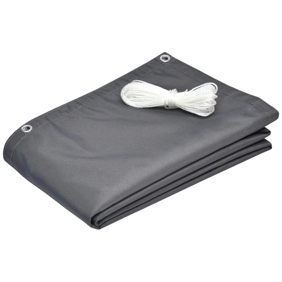 Sol Royal PB2 – Balkonscherm Antraciet 500 X 90 Cm – Balkondoek Waterafstotend – UV Bescherming – Incl. Bevestigingsmateriaal - Afbeelding 3