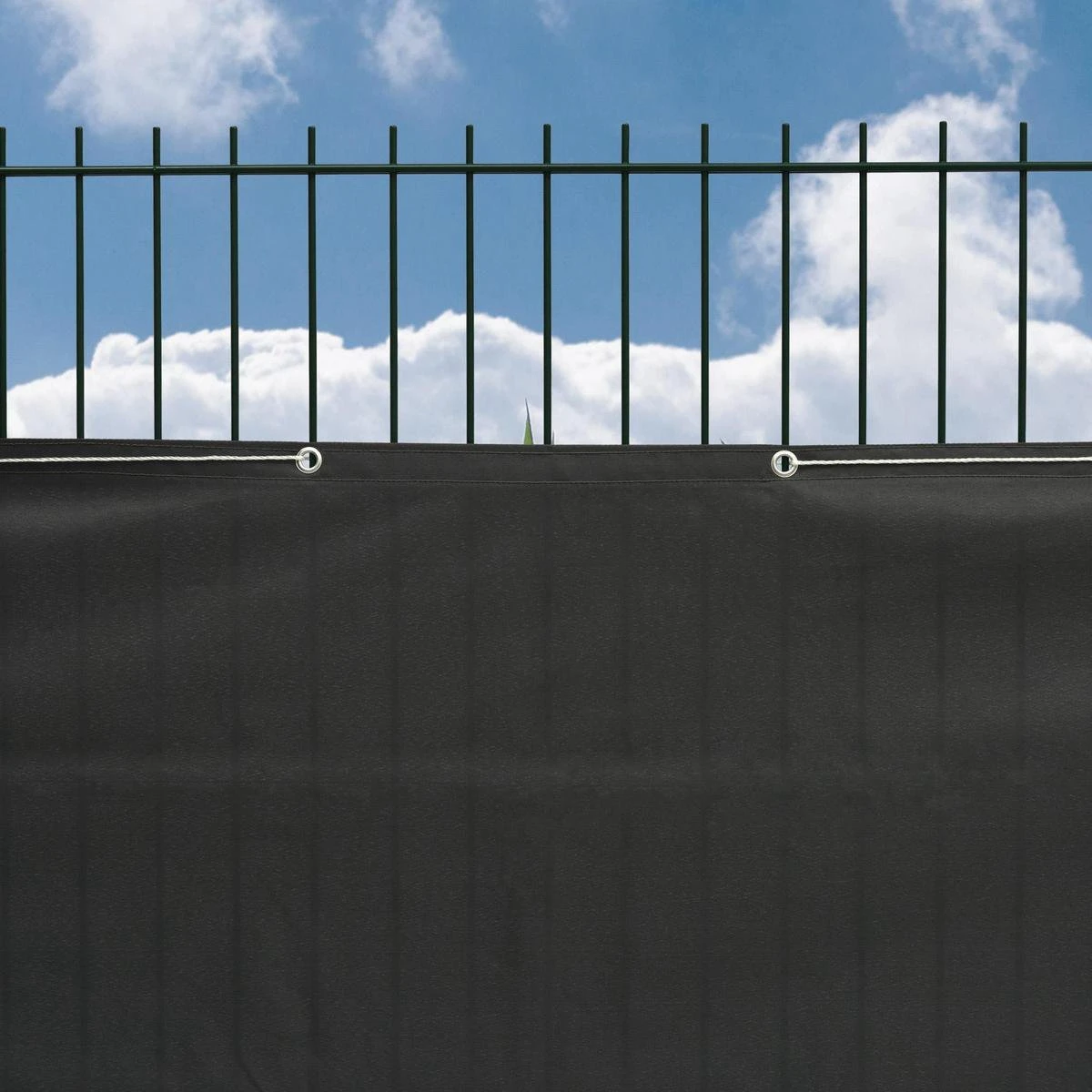 Sol Royal PB2 – Balkonscherm Antraciet 500 X 90 Cm – Balkondoek Waterafstotend – UV Bescherming – Incl. Bevestigingsmateriaal - Afbeelding 8