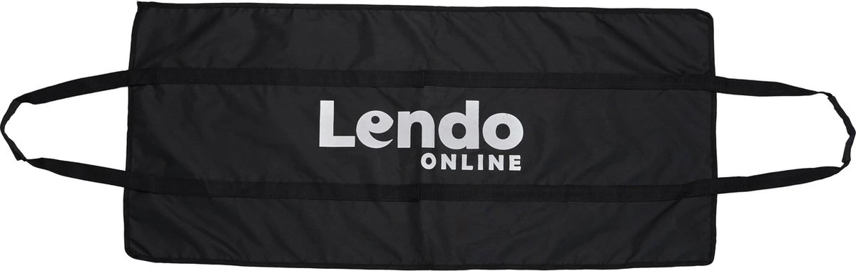 Lendo Online Brandhoutrek 50x25x196cm + Draagtas– Binnen En Buiten - Haardhout Opslag – Haardhoutrek – Houtopslag – Metaal - Afbeelding 11