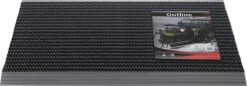 HAMAT Outline Deurmat - Borstelmat - 60x90 Cm - Voor Buiten - Pure Zwart