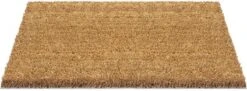 Merkloos Hamat Kokosmat Ruco - Deurmat - 50x80 Cm Naturel