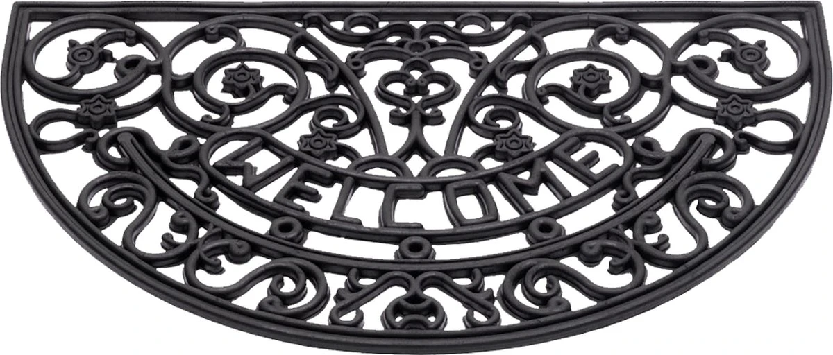 Merkloos Deurmat - Welcome - Rubber - 75 X 45 X 1 Cm - Afbeelding 3