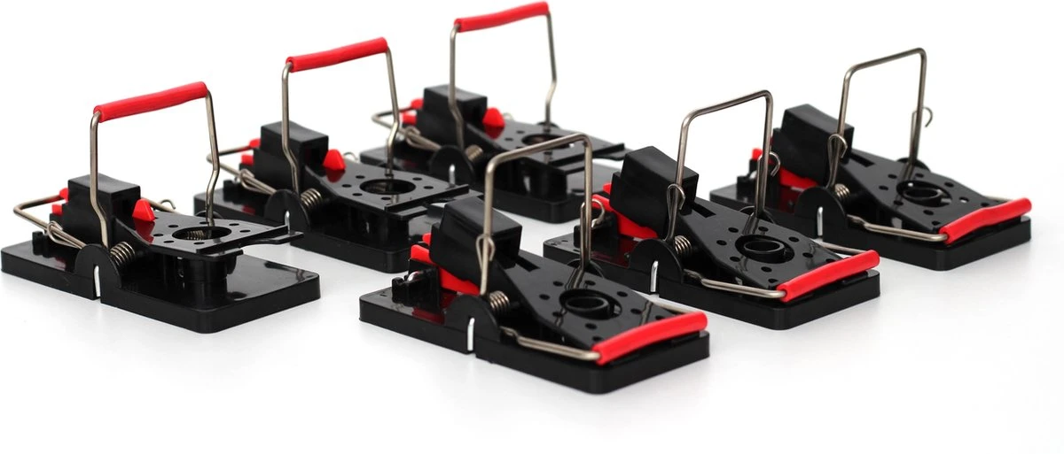 PROTEKX Muizenval - 6 Stuks - Voor Binnen En Buiten - Extra Sterk - Niet Giftig - Hygiënisch - Hoge Vangkans - Ongedierte Verjager - Afbeelding 4