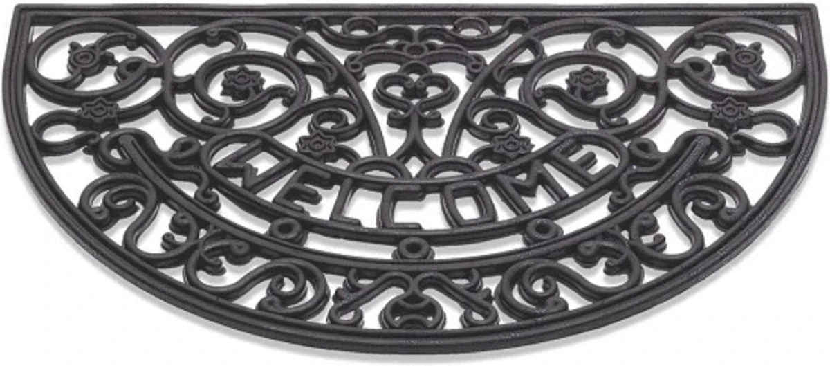 Merkloos Deurmat - Welcome - Rubber - 75 X 45 X 1 Cm