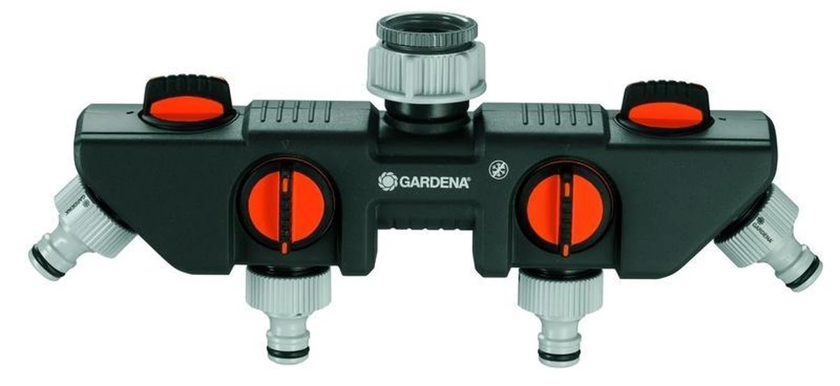 GARDENA - Waterverdeler - Slangkoppeling - 4 Uitgangen - Afbeelding 9
