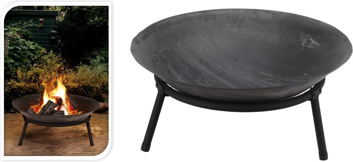 Vuurschaal Gietijzer - Ø 50 Cm - Afbeelding 3