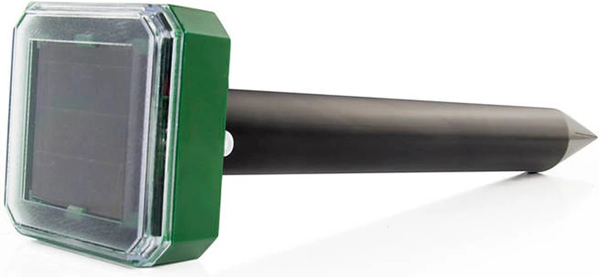 J.E - Mollenverjager - 2 Stuks - Mollenbestrijding - Muizenverjager - Zonne-energie - Afbeelding 2