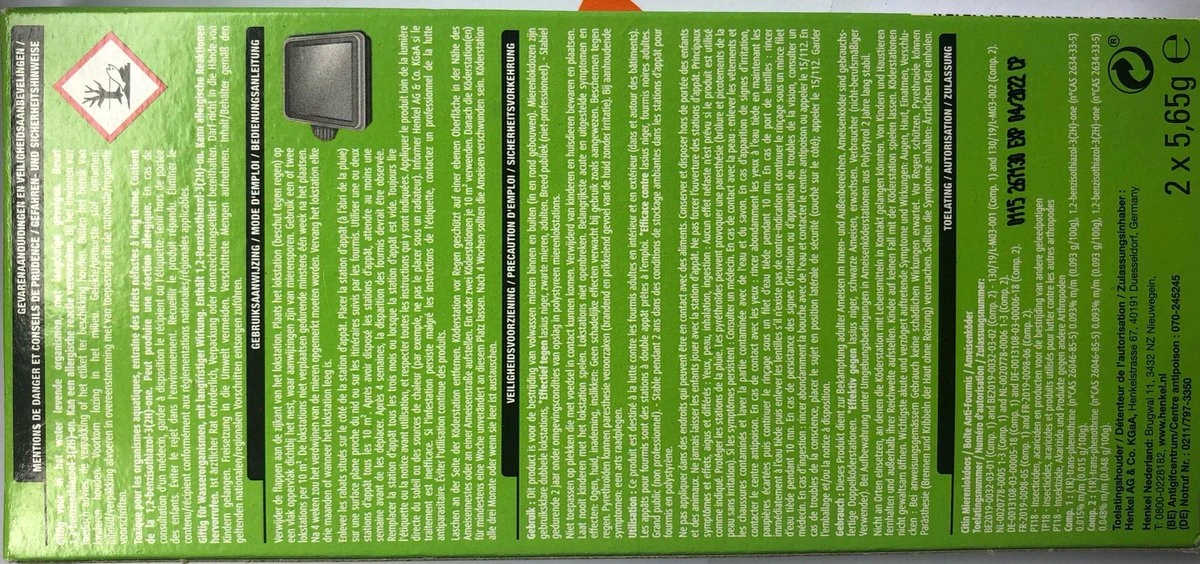 Mierenlokdoos - 2 Stuks - CITIN - E-C Enterprises - Voor Binnen - Insectenval - Lokdoos - Ongediertebestrijding - Afbeelding 3