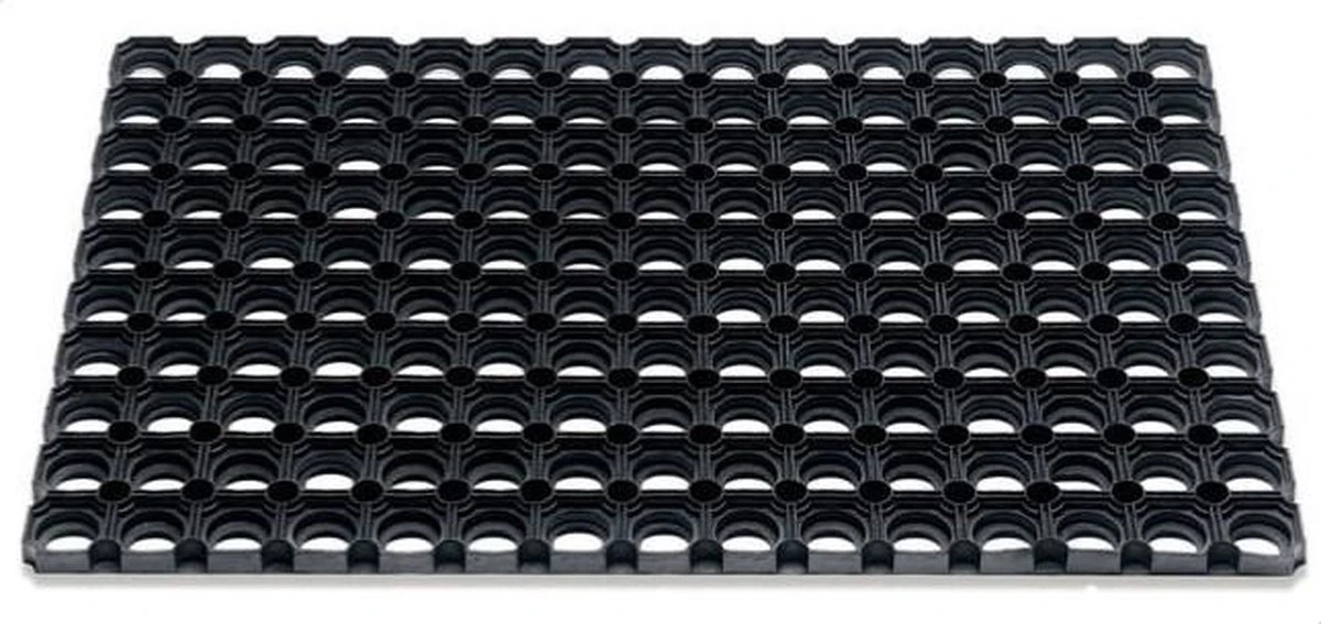 Rubber Ringmat 80 X 120 Cm - Deurmat Voor Binnen En Buiten - Afbeelding 3