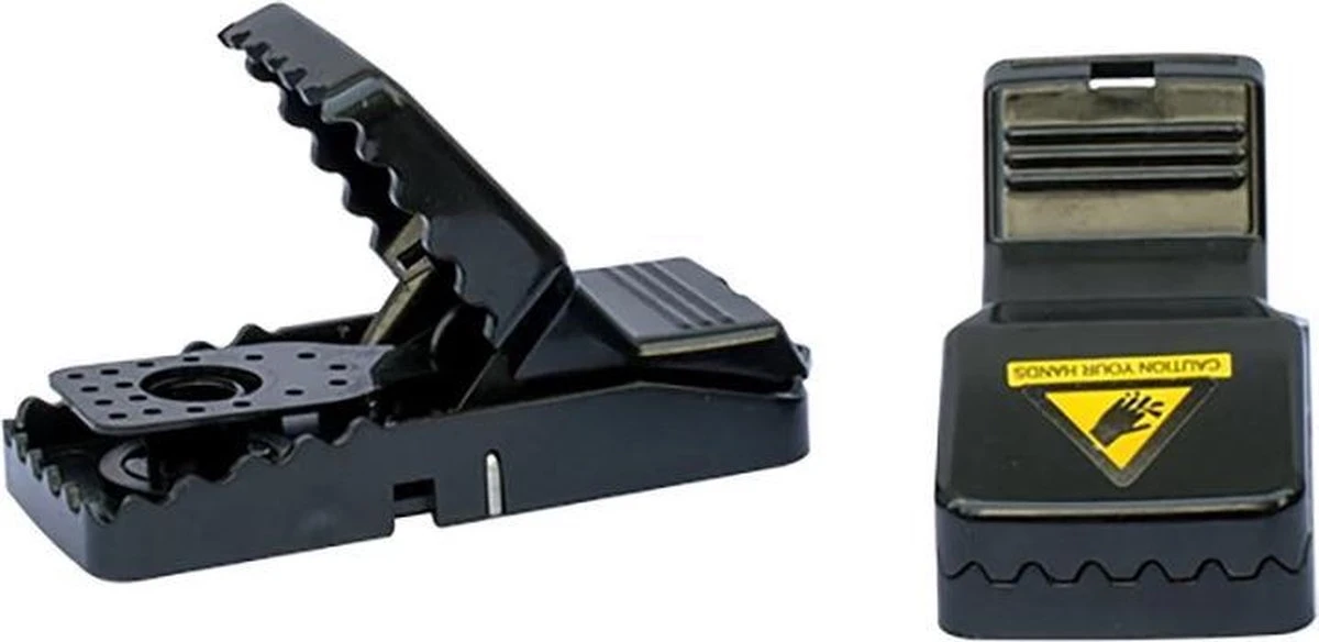 IGOODS Muizenvallen - Muizenval - Muizenklem - Mouse Trap - Voor Binnen En Buiten - Ongediertebestrijding - 2 STUKS - Afbeelding 5