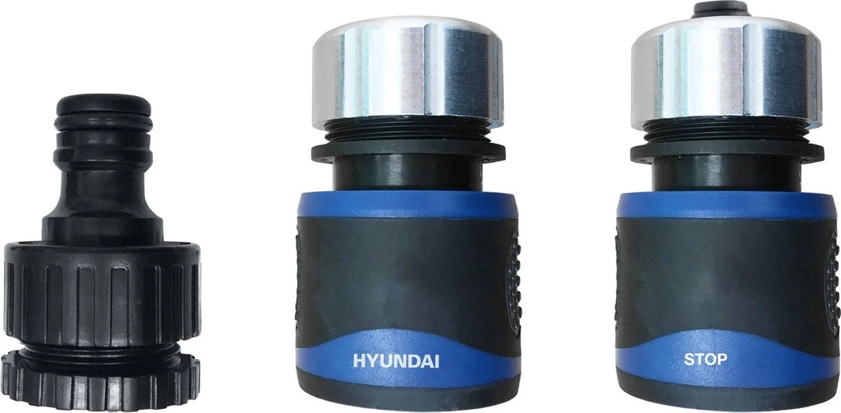 Hyundai Sproeiset Deluxe 4-delig - Geschikt Voor 13 Mm (1/2) En 15 Mm (5/8) - Ergonomische Design - Roestvrij Staal - Afbeelding 2