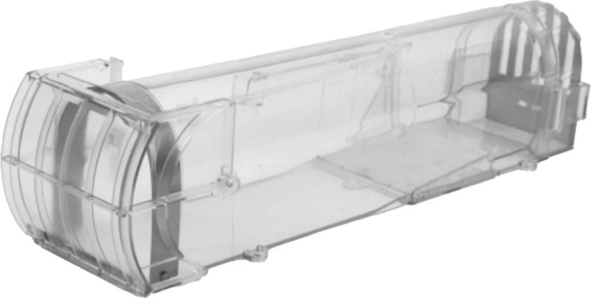 Merkloos Muizenval Diervriendelijk - Muizenvanger - Muizenval Voor Binnen En Buiten - Rattenval - Transparant