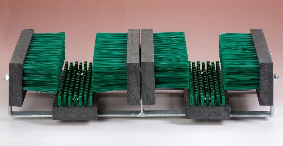 Borstelmat Buiten - 100% Nylon Borstels - Voetenveger - Laarzenveger - Schoenborstel - In Nederland Gemaakt