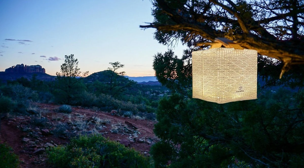 Solight Solarpuff - LED Lantaarn - Zonne Energie Lampje - Waterdicht - Opvouwbaar - Tuinlamp - Camping - Boot Verlichting - Afbeelding 4