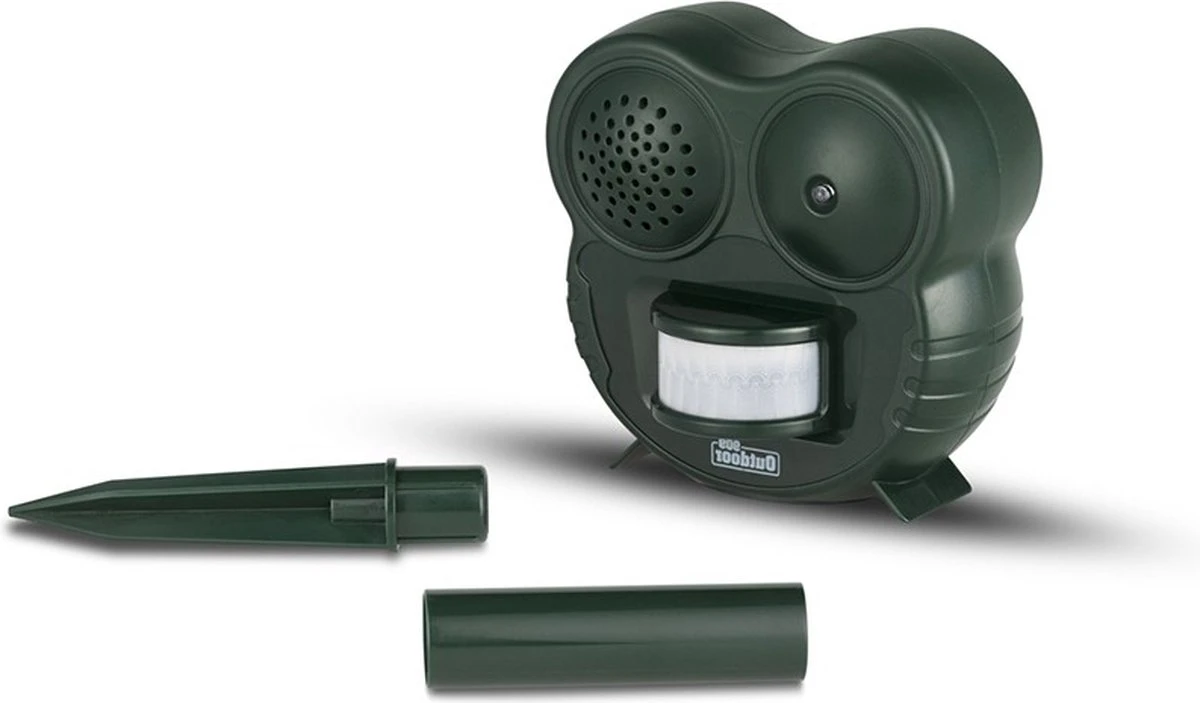 909 Outdoor - Ultrasone Dierenverjager - 4x AA-Alkalinebatterijen - 13,6 X 7,5 X 13 Cm - Afbeelding 11