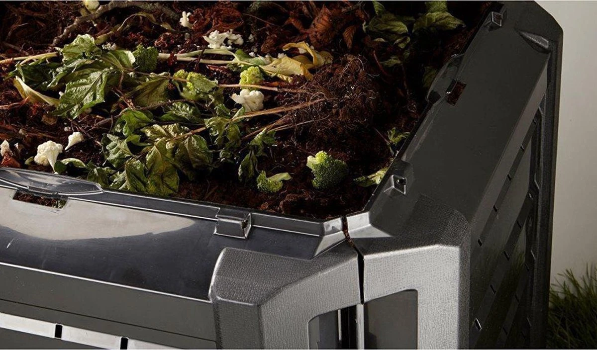 TA Compostvat Zwart 380 Liter - Afbeelding 5