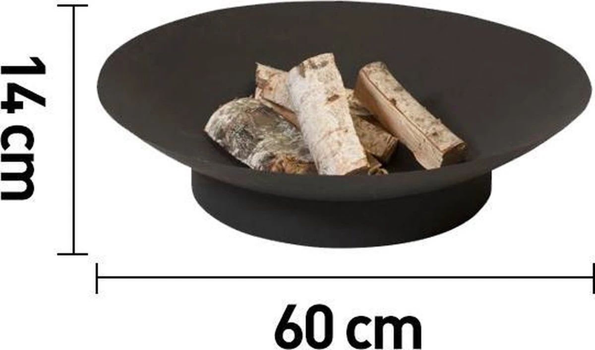 2L Home And Garden - Vuurschaal Op Ring - Ø 60cm - Afbeelding 5