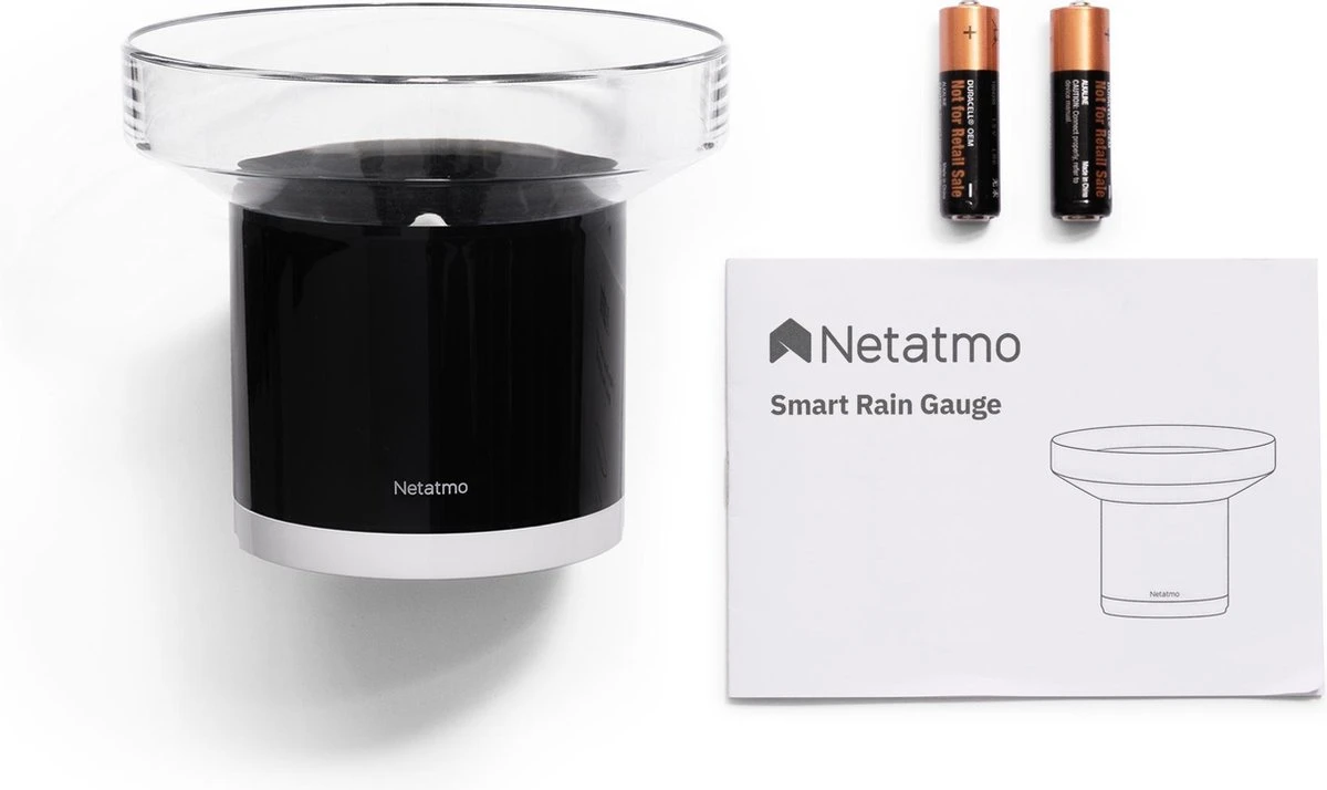 Netatmo Slim Weerstation Met Co2 Meter En Hygrometer + Regenmeter - Afbeelding 7