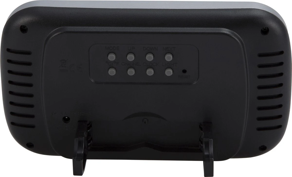 Alecto WS-1650 Weerstation - Draadloze Buitensensor En Geanimeerde Weersvoorspelling - Zwart - Afbeelding 11