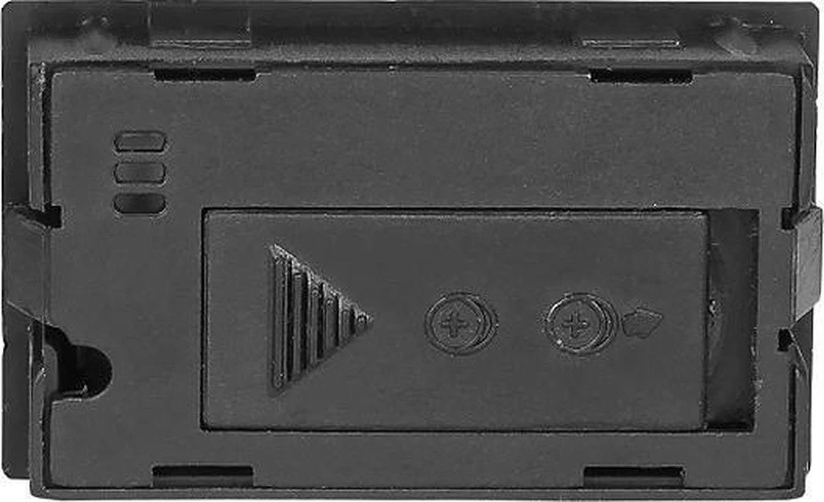 Merkloos Professionele Hygrometer - Zwart - Meet Ook Temperatuur - Voor Buiten En Binnen - 2 In 1 - Hygrometer - Afbeelding 2