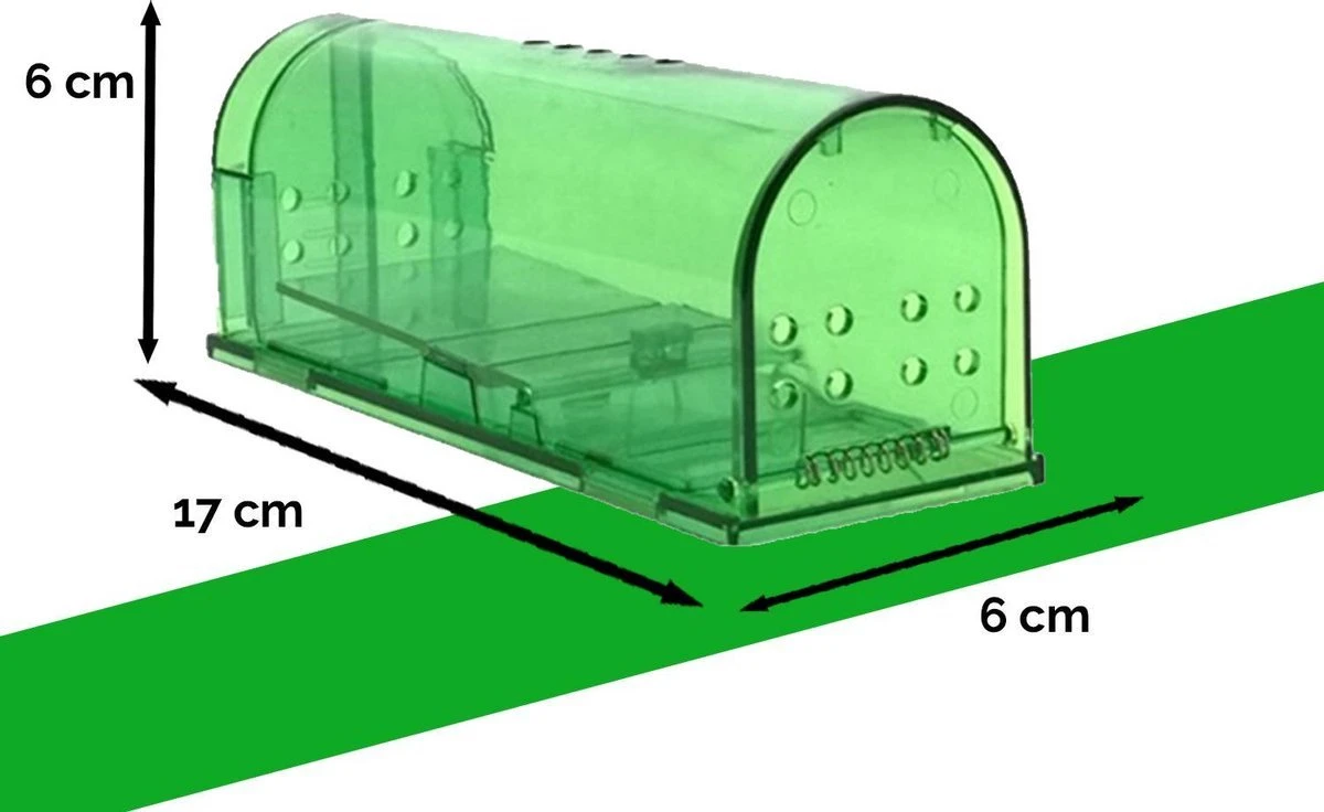 VerminBuster Diervriendelijke Muizenval - 2 Stuks - Levende Muizenval - Muizenverjager - Afbeelding 4