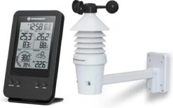 Bresser Professionele 3-in-1 Windmeter Incl. Luchtvochtigheids- En Temperatuurmeter