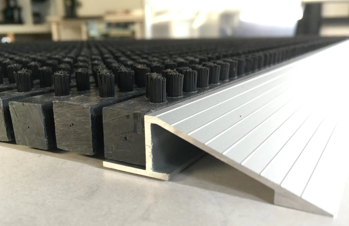 Nieuw: Extra Groot! Buitenmat: ADmat Borstelmat Zwart 90x60 Cm (bxd) Deurmat Voor Buiten - Afbeelding 7