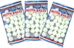 Merkloos Power Mottenballen 3 X 140gram Wit In Zak | Motten Bestrijden | Motten Anti |