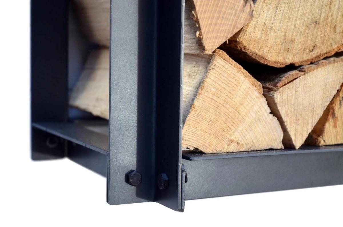 Houtopslag Woodstack Modulair Systeem Voor Haardhout - Afbeelding 2