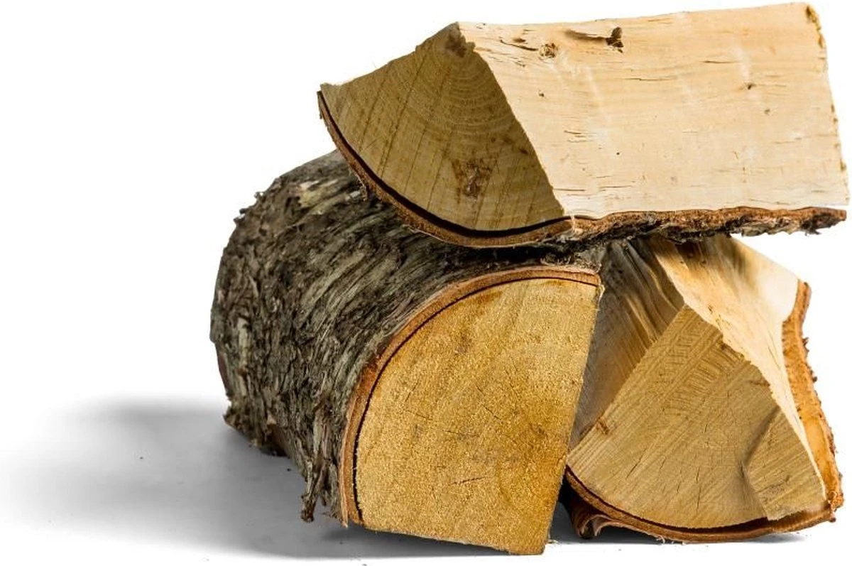 Haardhout Ovengedroogd Eiken, Beuken & Berk- 2 Stuks - Afbeelding 4